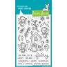 Lawn Fawn - frosty fairy friends - Clear Stamp 4x6